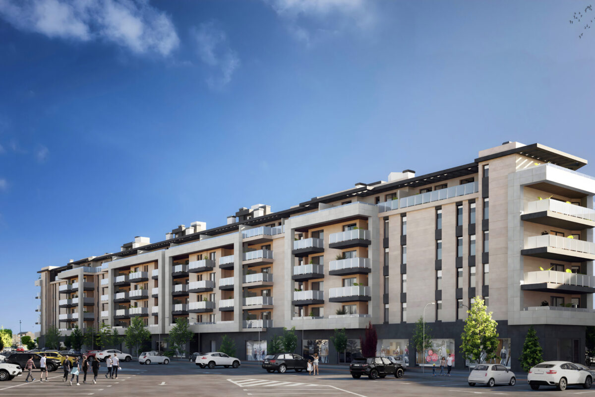 residencial gala alcantarilla foto general edificio residencial Gala en Alcantarilla foto general